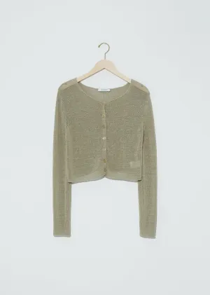 Natural Linen Cardign