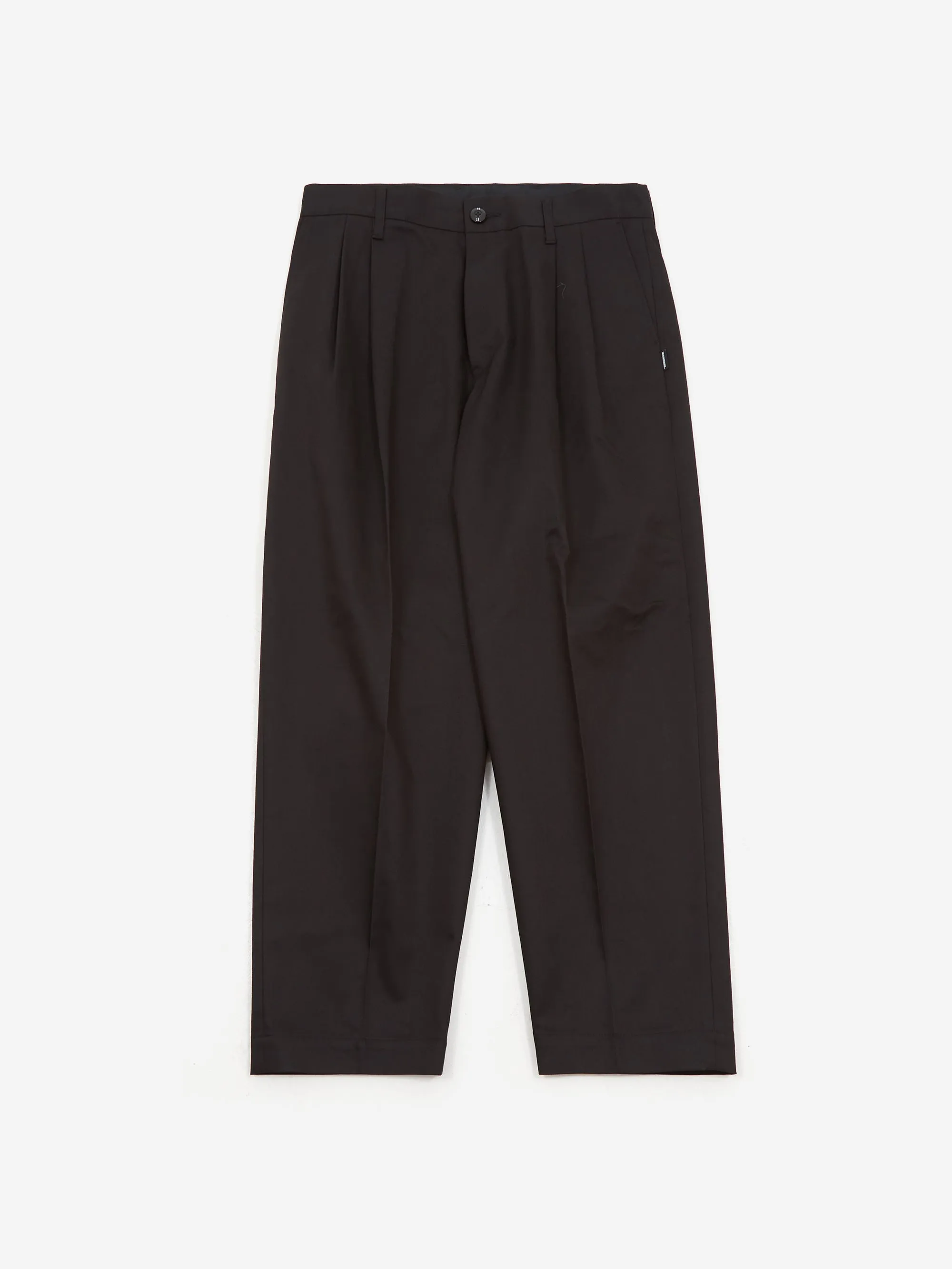 Neighborhood Two Tuck Pants - Black