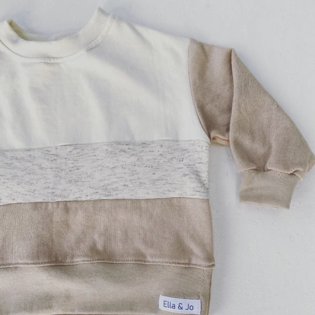 Oats - Colour Block Sweater