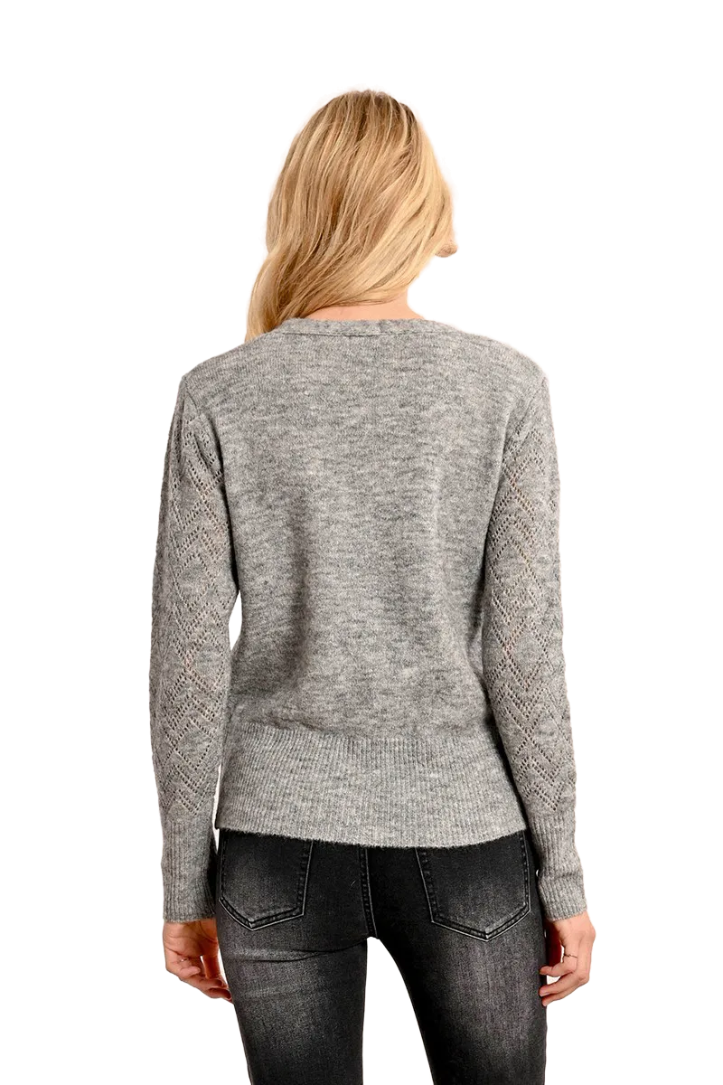 Openwork Knit Vest
