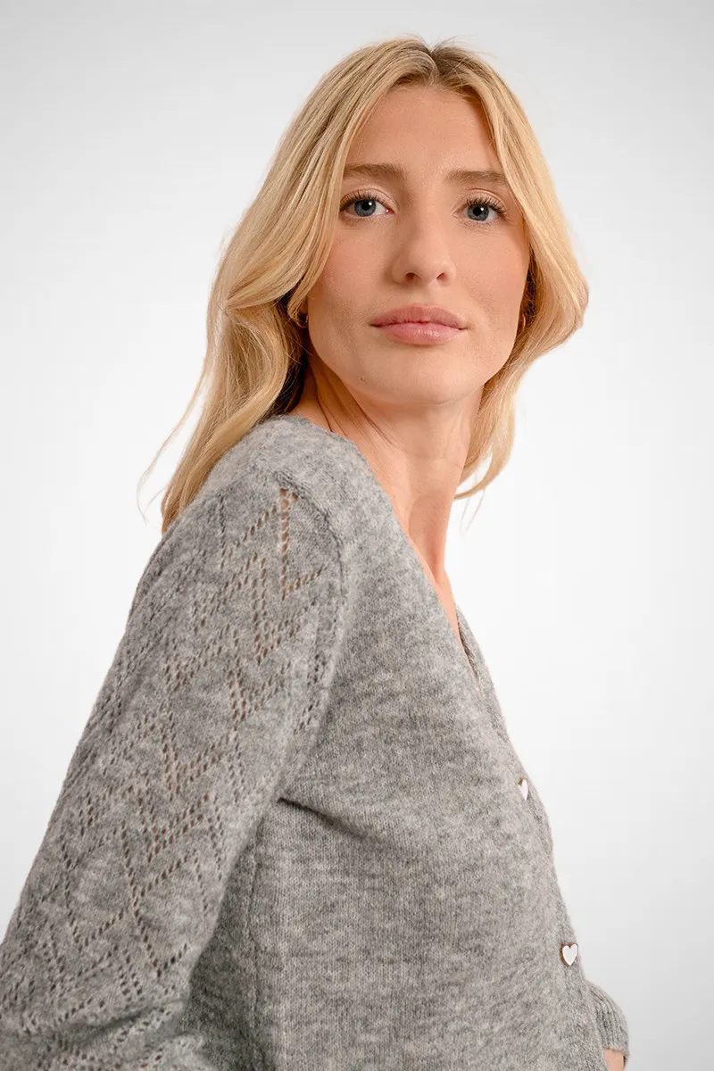 Openwork Knit Vest