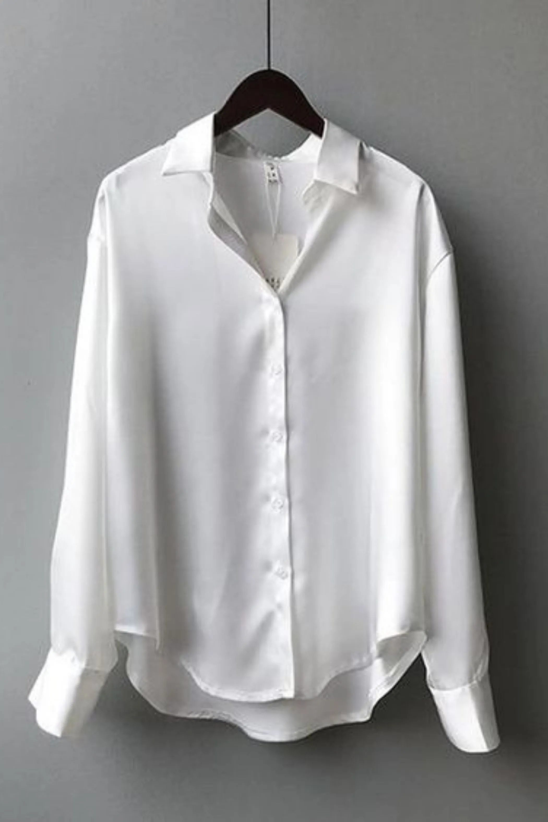 PEARL SATIN SHIRT