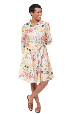 Perrin Womens Lightweight Cotton Dress in Whimsy