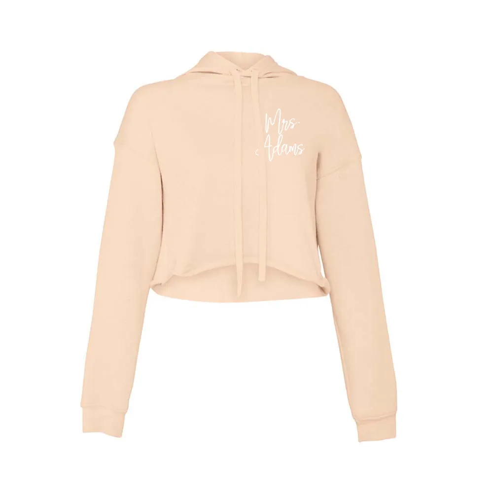 Personalized Mrs. Tee Sweatshirt