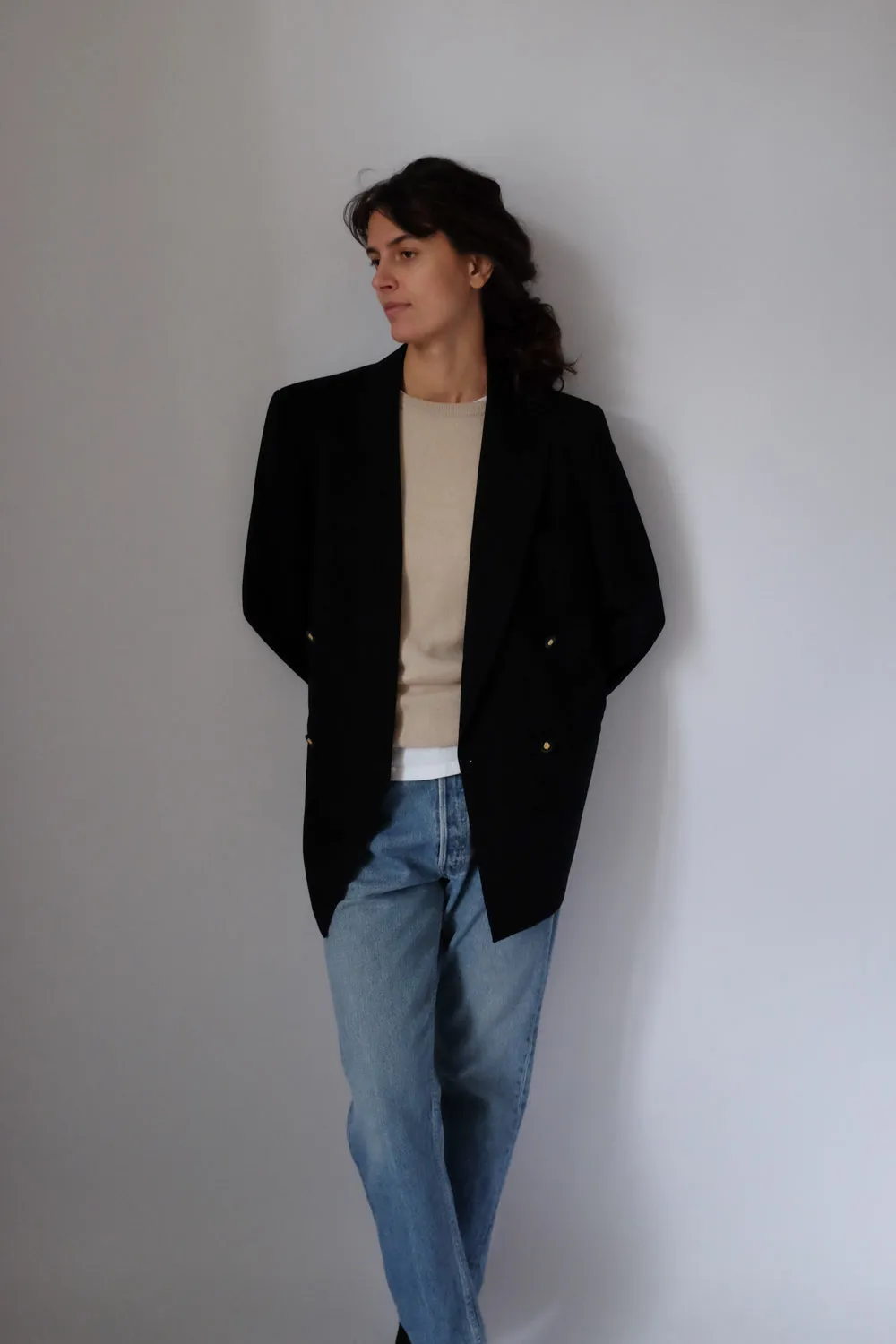 PURE CASHMERE BEIGE SWEATER