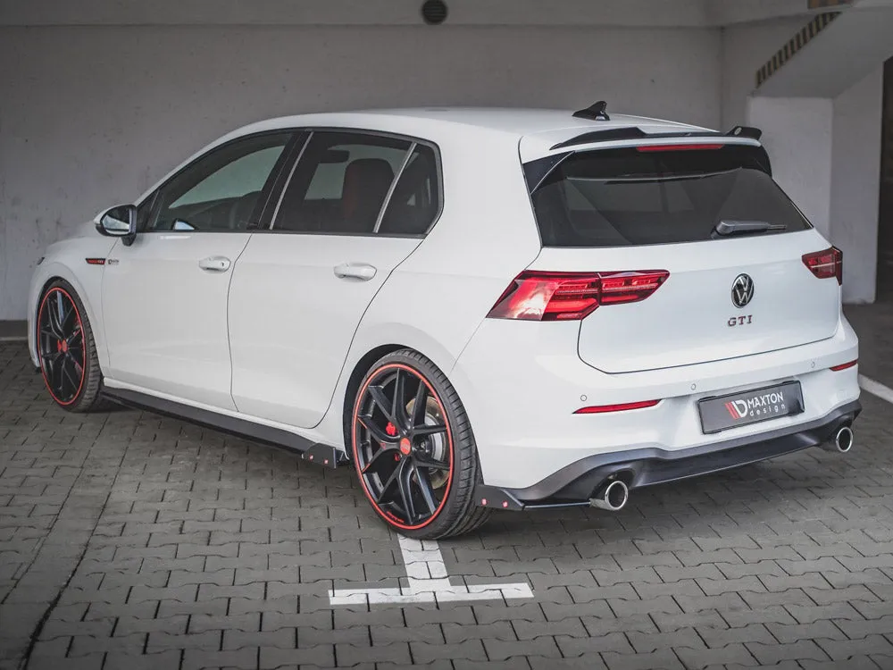 REAR SIDE SPLITTERS ( FLAPS) V2 VW GOLF 8 GTI (2020-)