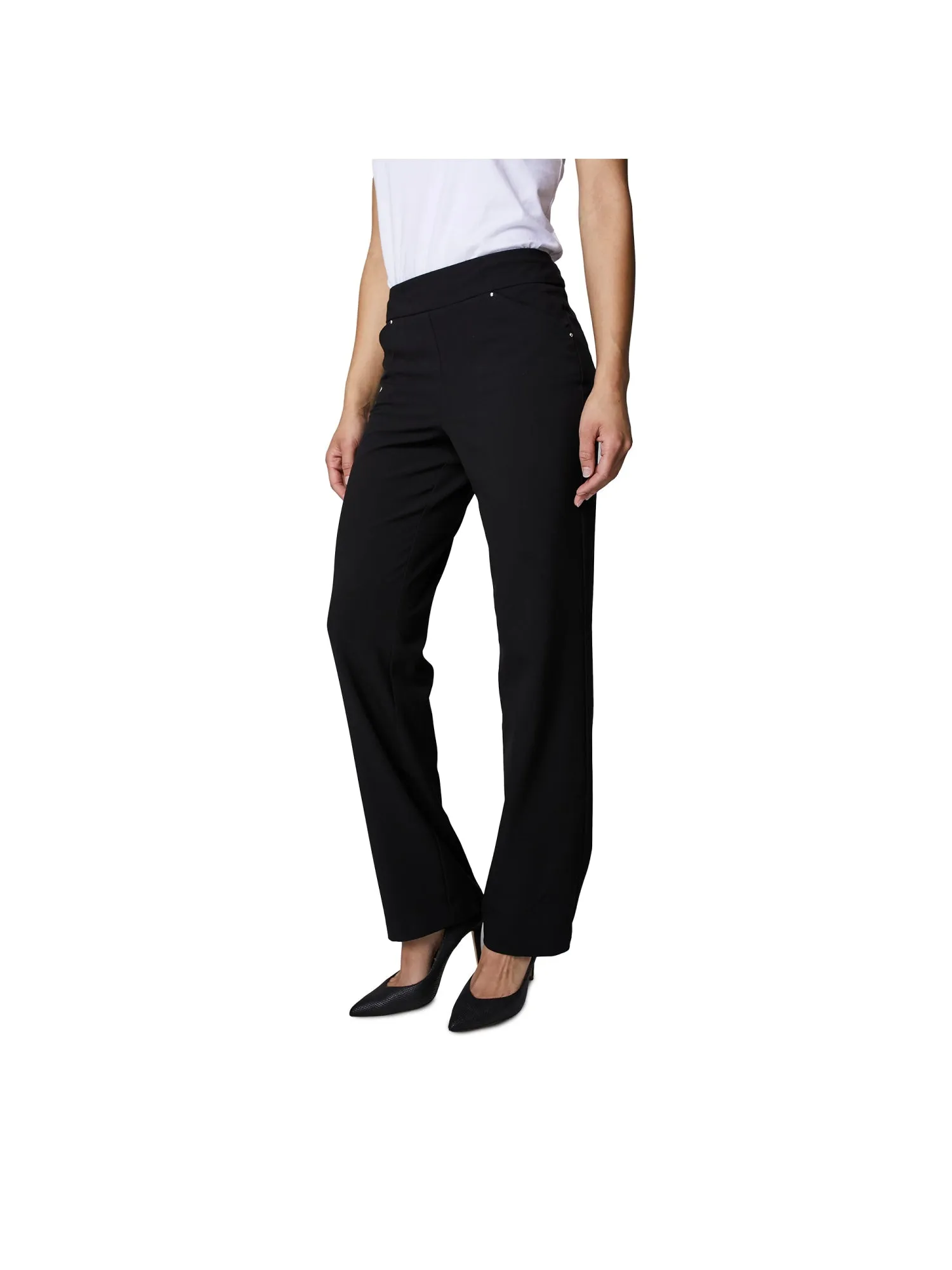 Roz & Ali Secret Agent Tummy Control Pants Cateye with Rivets - Short Length