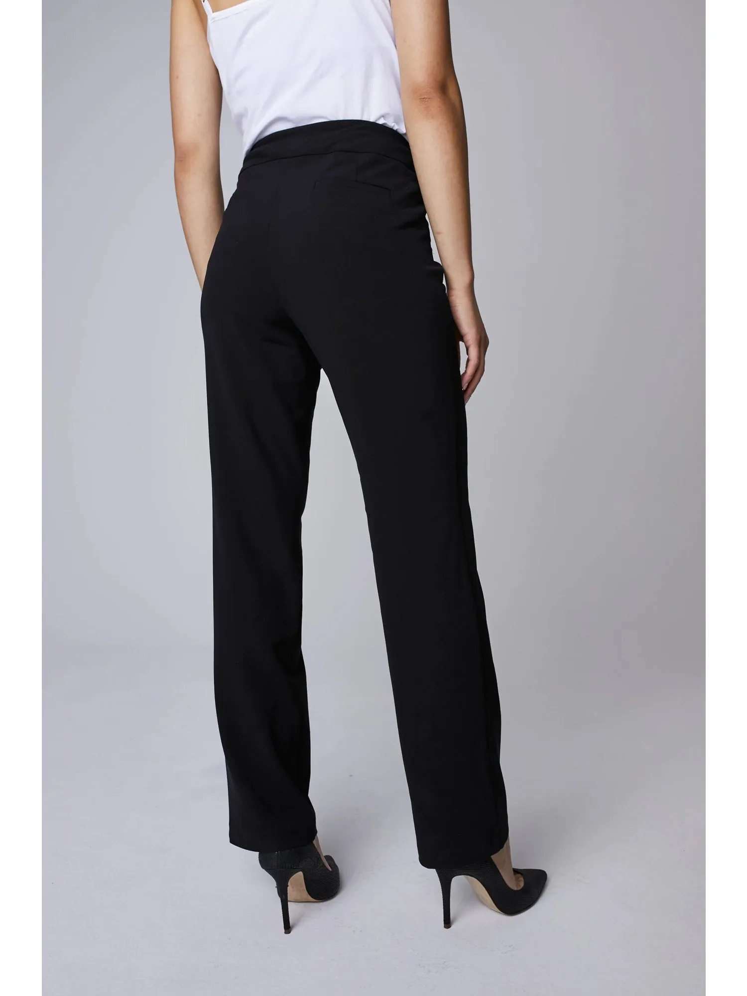 Roz & Ali Secret Agent Tummy Control Pants Cateye with Rivets - Short Length
