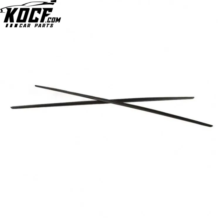 S Class Carbon Car Side Skirts Extensions for Mercedes Benz S500 S63 S65 AMG Sedan 4-Door 14-18