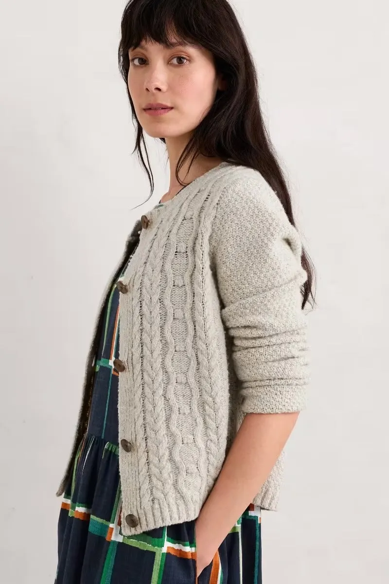 Seasalt Tressa Cable Knit Cardigan