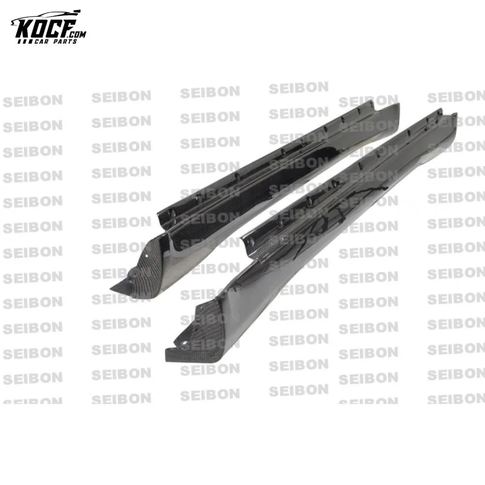 Seibon TW-STYLE CARBON FIBER SIDE SKIRTS FOR 2003-2007 INFINITI G35 SEDAN