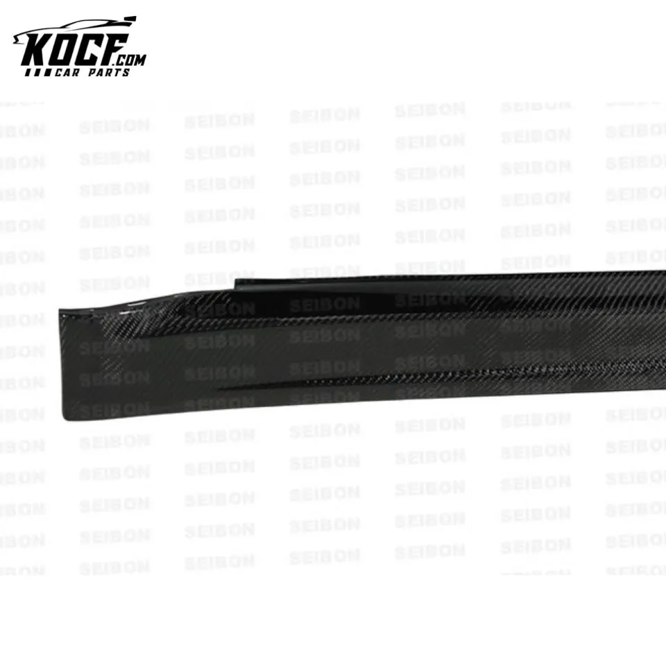 Seibon VR-STYLE CARBON FIBER SIDE SKIRTS FOR 2008-2015 MITSUBISHI LANCER EVO X