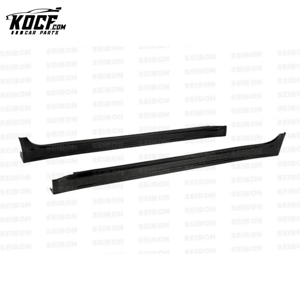 Seibon VR-STYLE CARBON FIBER SIDE SKIRTS FOR 2008-2015 MITSUBISHI LANCER EVO X