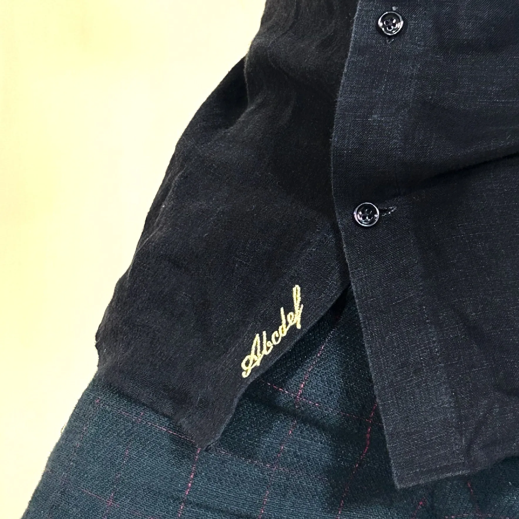 SIGNATURE Custom Monogram Linen Shirt for Women | Pure Linen