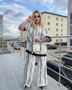Silk loose fit set