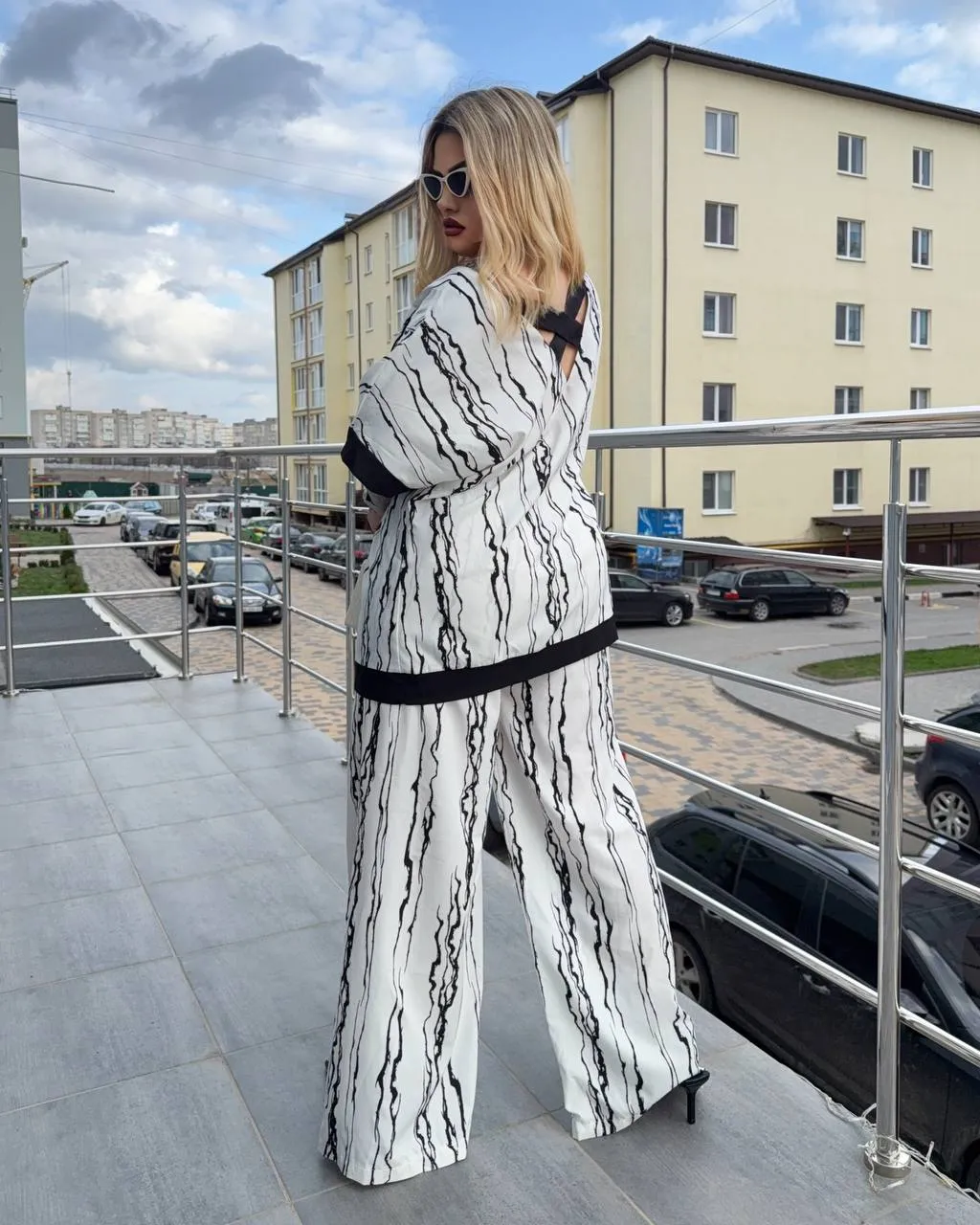 Silk loose fit set