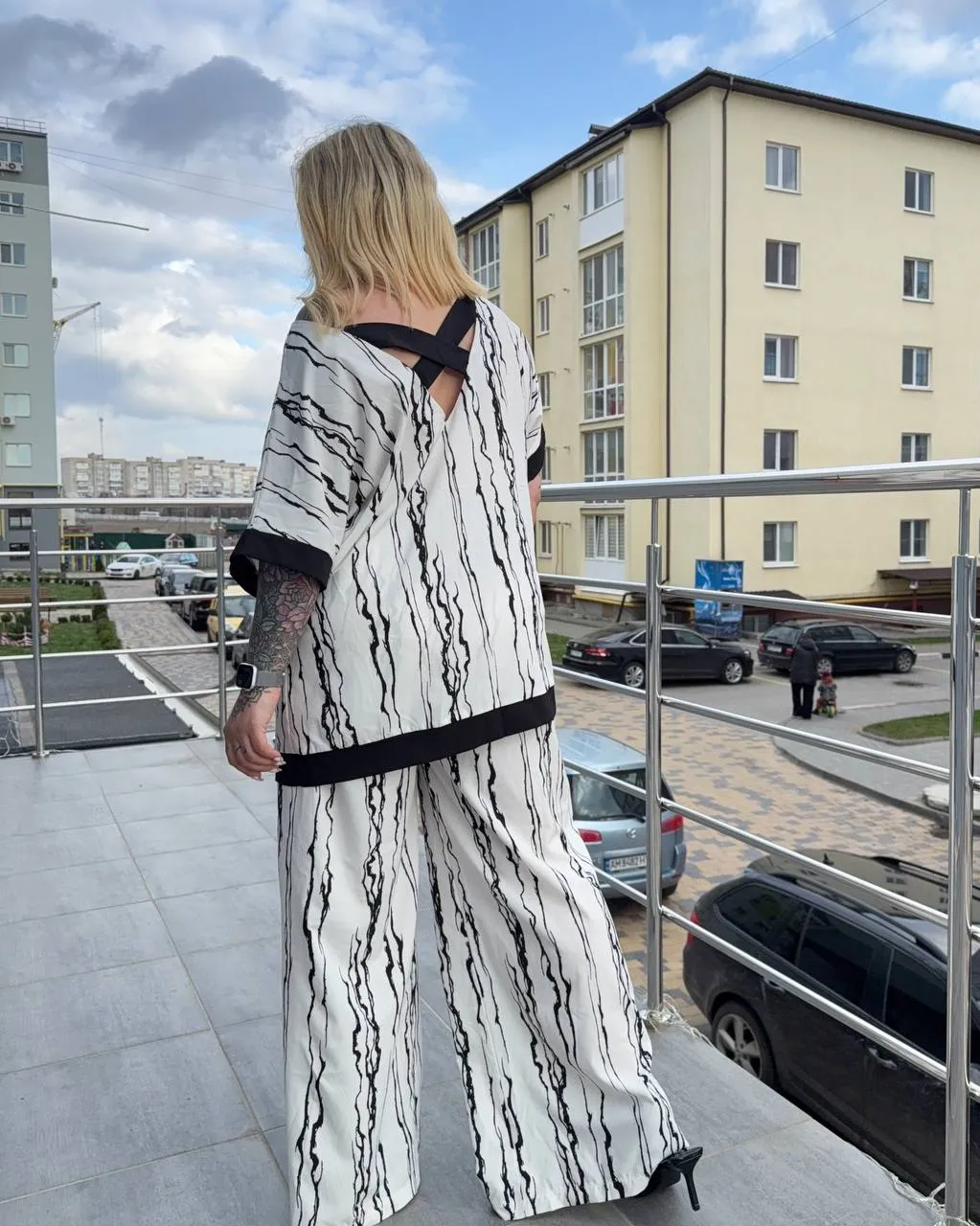 Silk loose fit set
