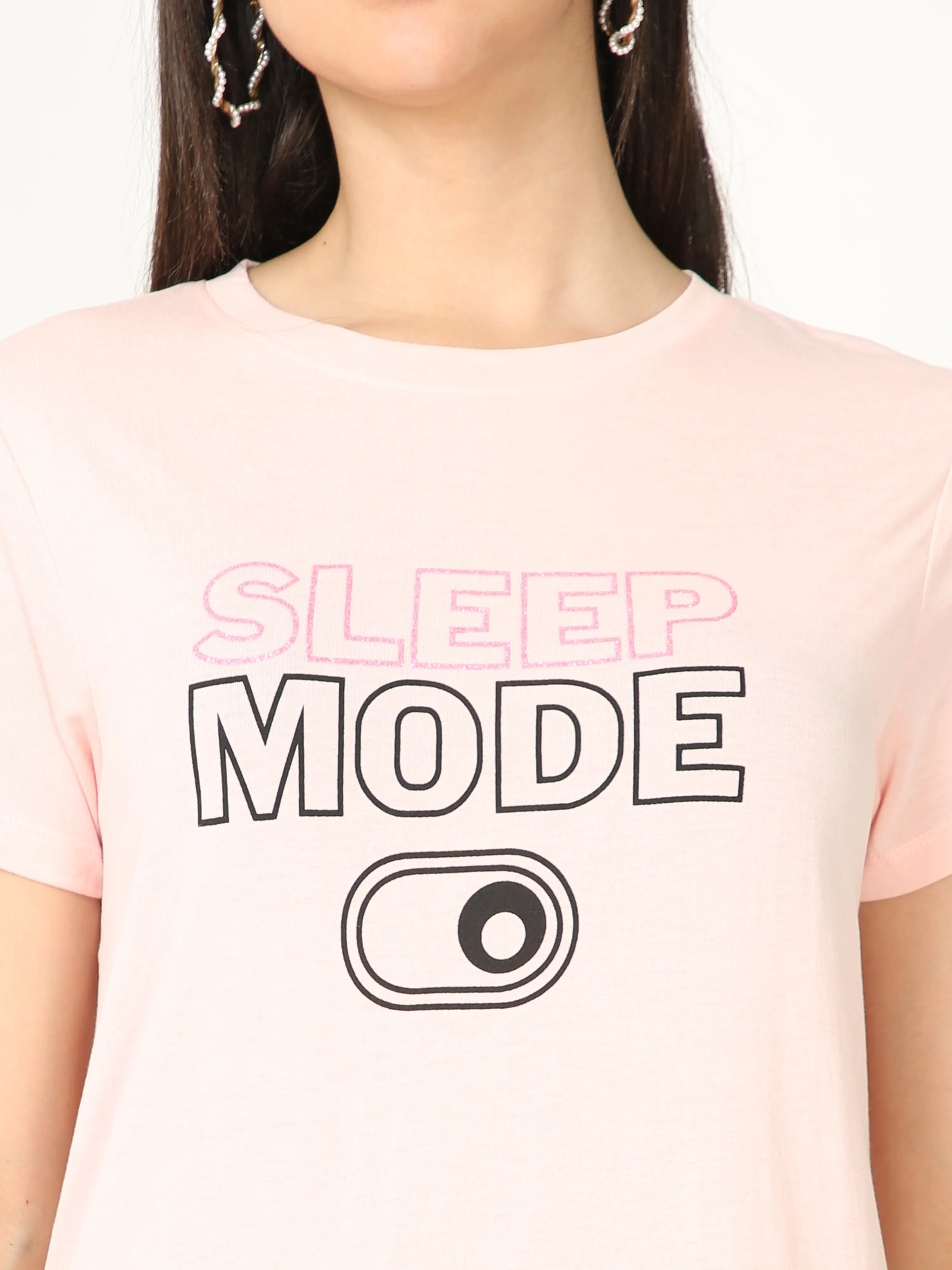 Sleep Mode On Long T-Shirt