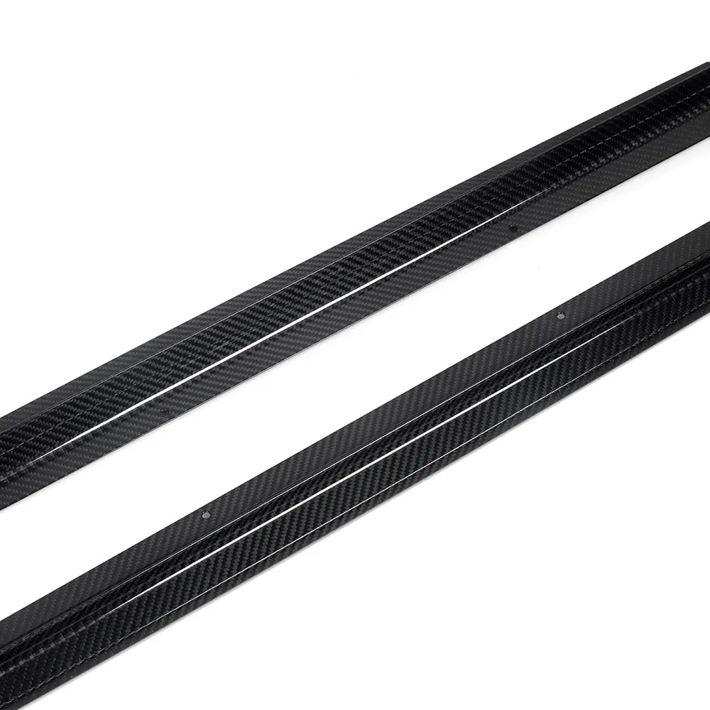 SOOQOO USA Side Skirts for BMW 2 Series M240i 230i G42 Pre-preg Carbon Fiber