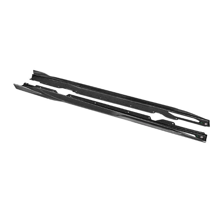 SOOQOO USA Side Skirts for BMW 4 Series Gran Coupe M440i 430i G26 Pre-preg Carbon Fiber
