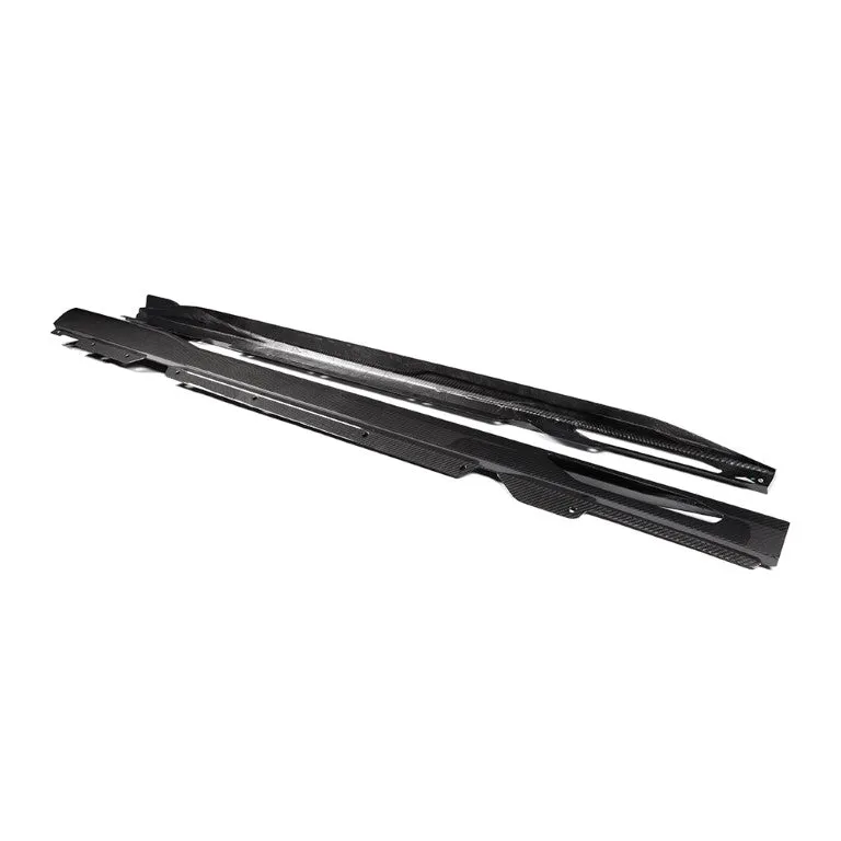 SOOQOO USA Side Skirts for BMW 4 Series Gran Coupe M440i 430i G26 Pre-preg Carbon Fiber