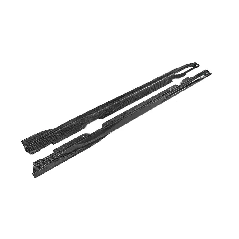 SOOQOO USA Side Skirts for BMW 4 Series Gran Coupe M440i 430i G26 Pre-preg Carbon Fiber