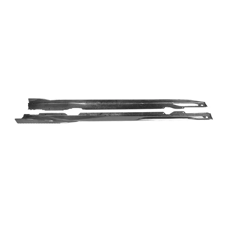 SOOQOO USA Side Skirts for BMW 4 Series Gran Coupe M440i 430i G26 Pre-preg Carbon Fiber