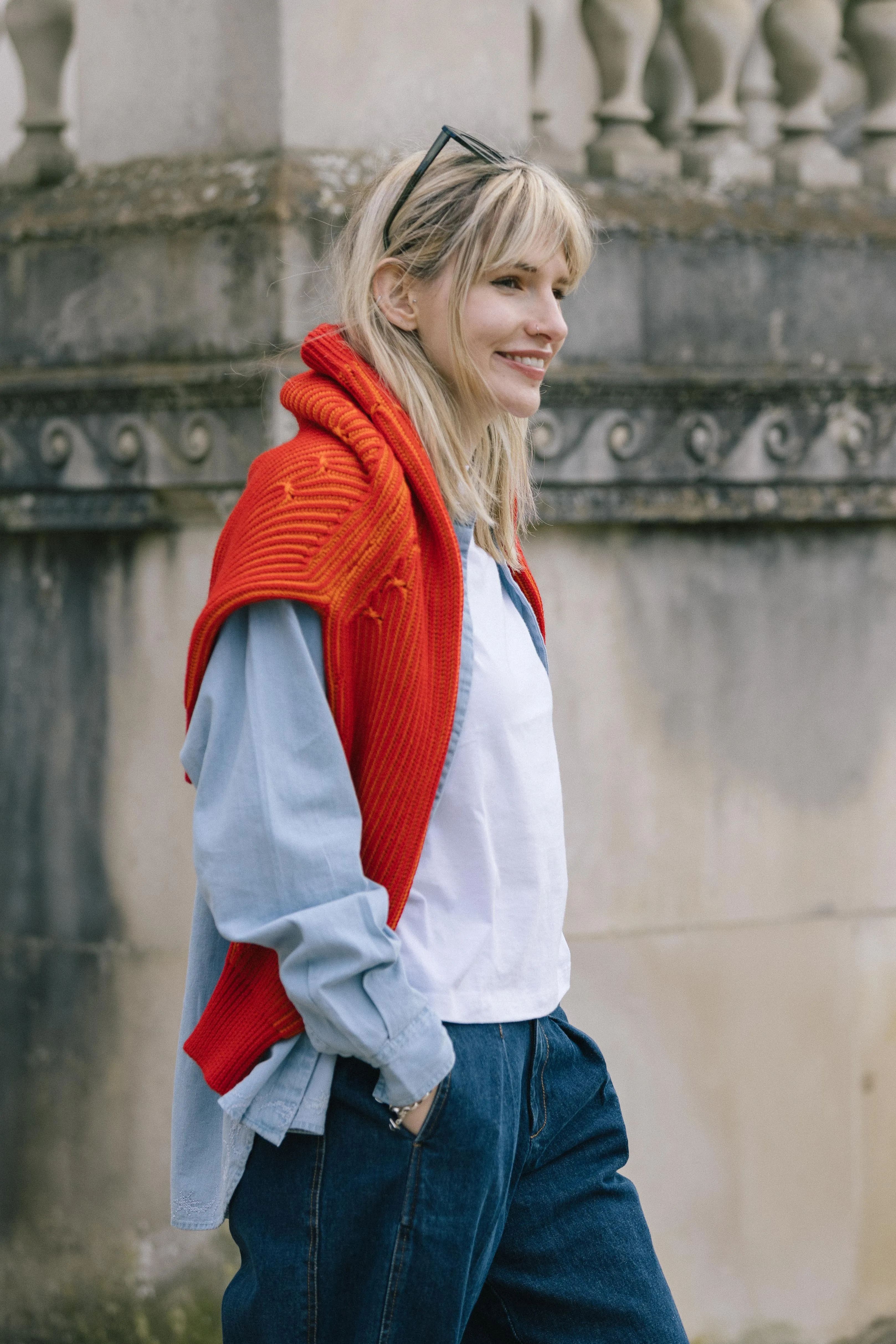 Stella Denim Blouse