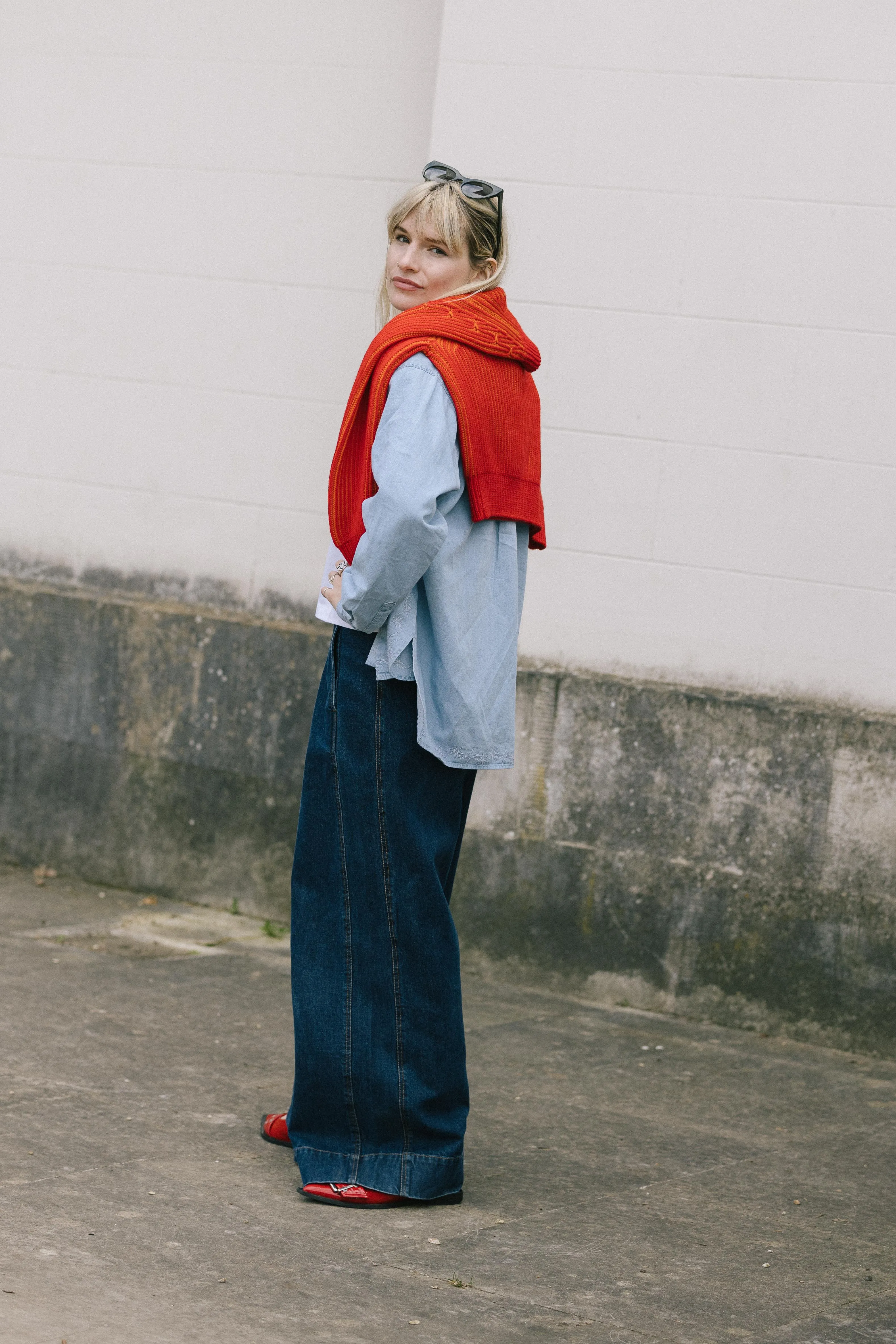 Stella Denim Blouse
