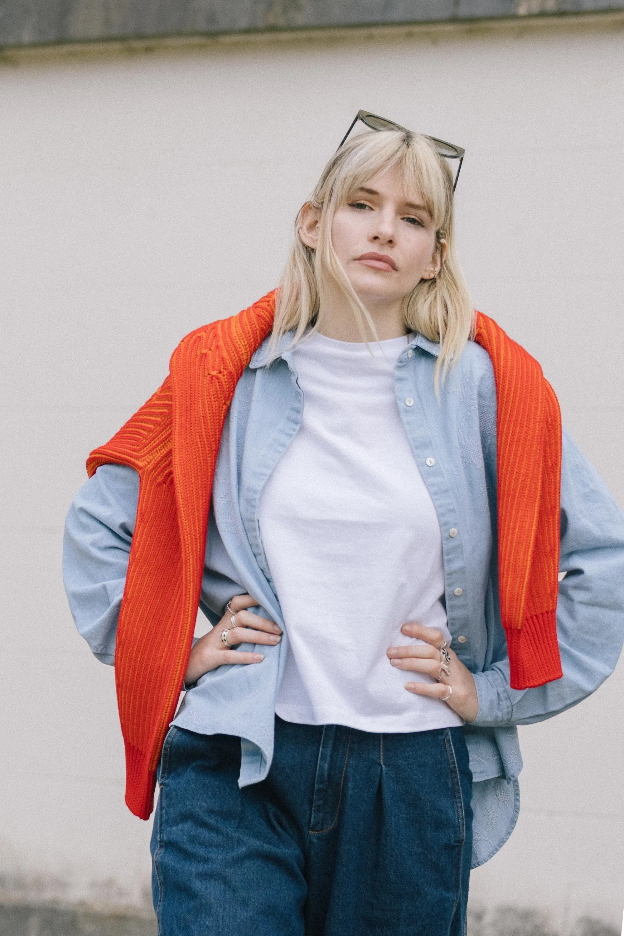 Stella Denim Blouse