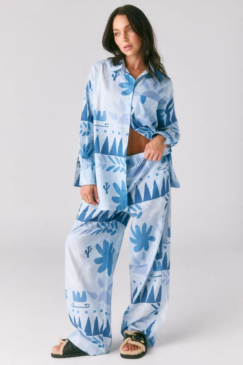 The El Jimbador Pant, Sky Margie