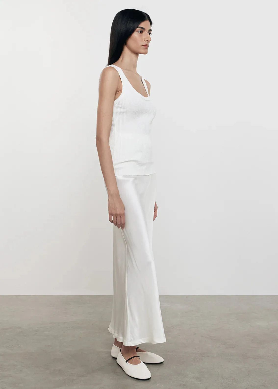 The Military Rib Bold Tank Undyed
