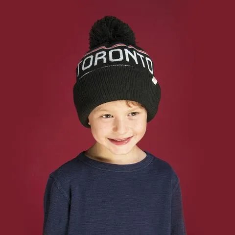 Toronto Kids Toque (Black)