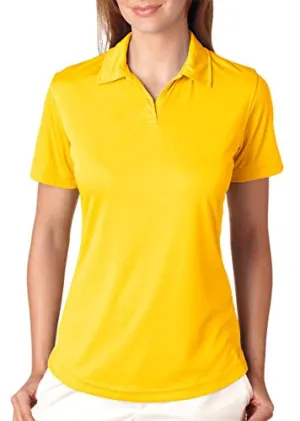 UltraClub 8425L Ladies Performance Interlock Polo Gold 3XLarge Tops