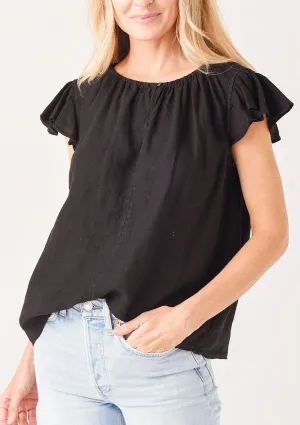 Velvet - Irene top in black