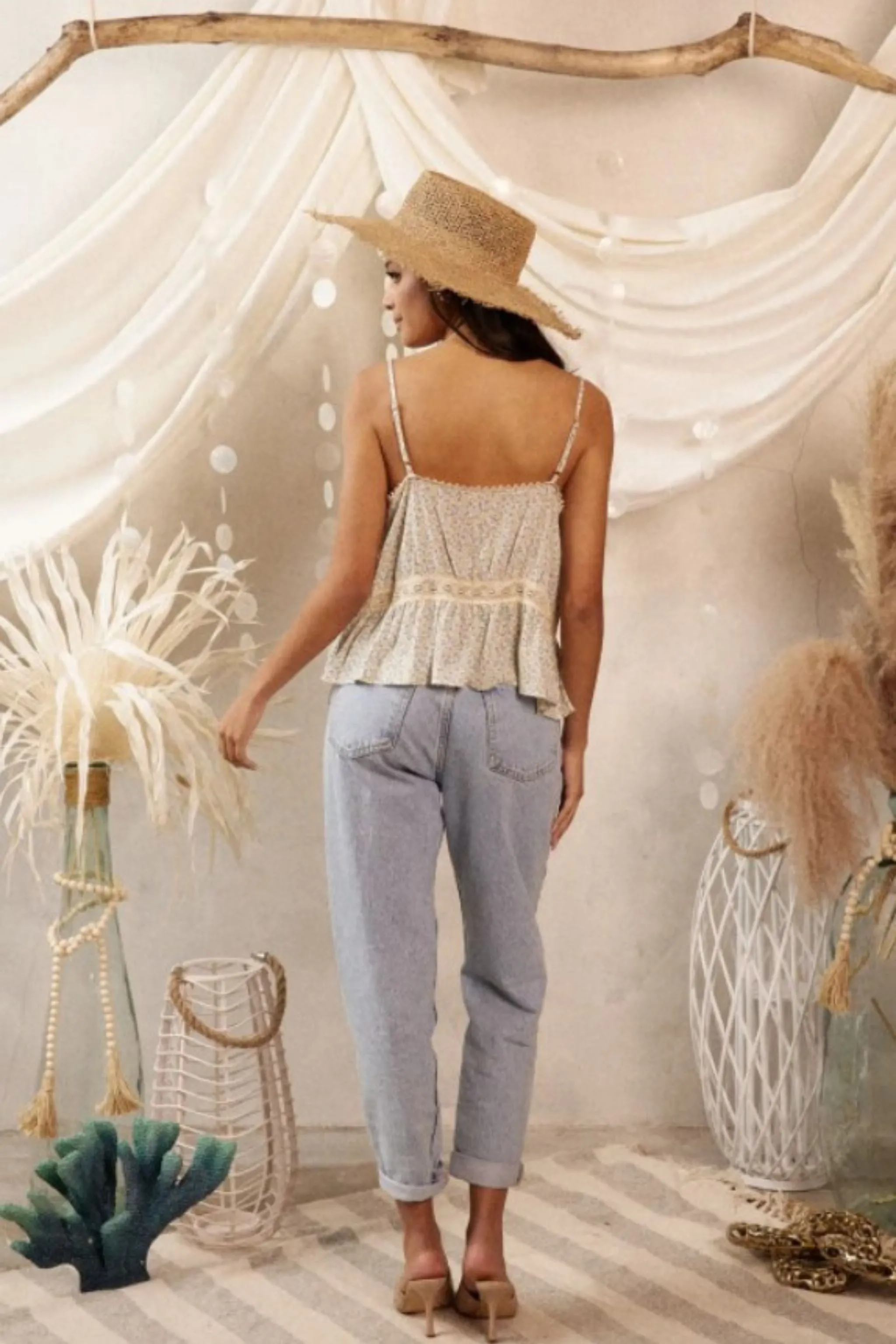Verona Ditsy Floral Camisole