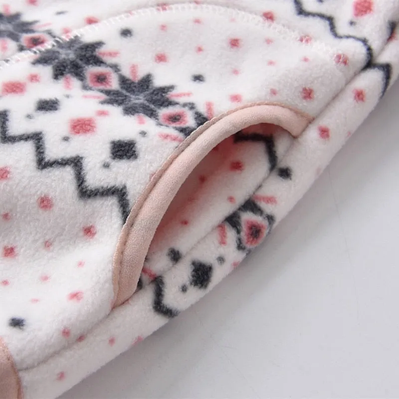 Warm Soft Fleece Jackets for Girls and Boys - Pink