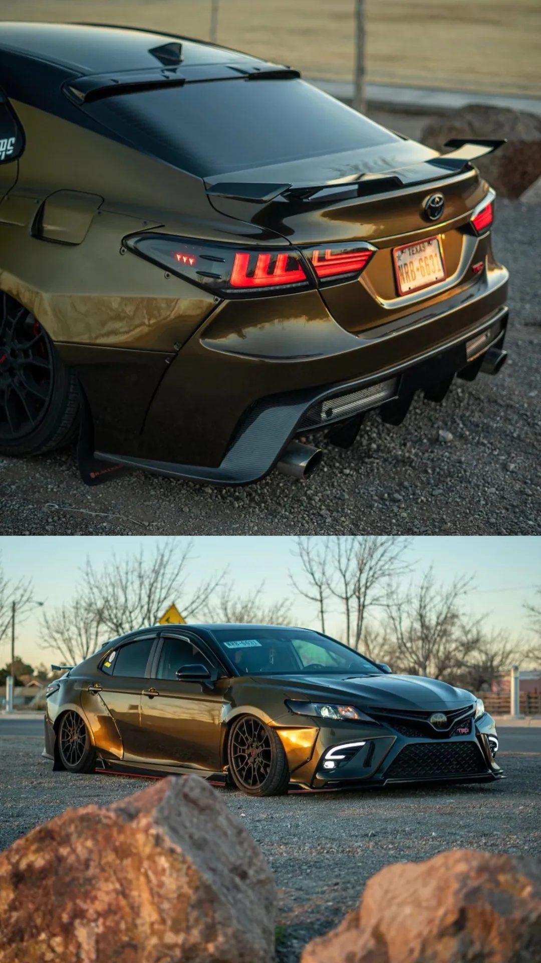 Wide Body Kit Compatible for 2018-2024 Toyota Camry - VIP Price