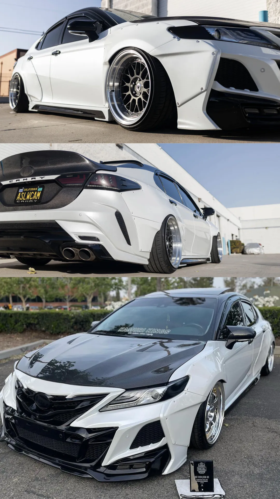 Wide Body Kit Compatible for 2018-2024 Toyota Camry - VIP Price