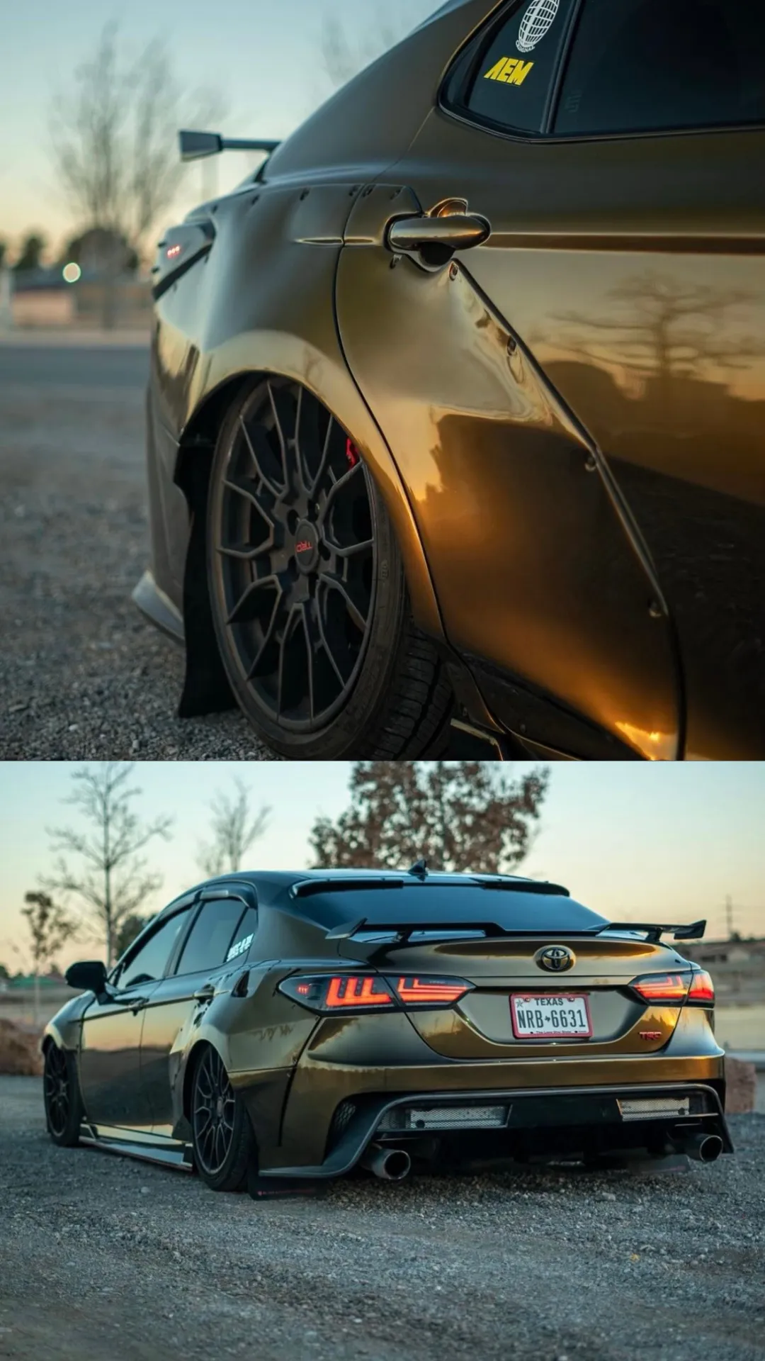 Wide Body Kit Compatible for 2018-2024 Toyota Camry - VIP Price