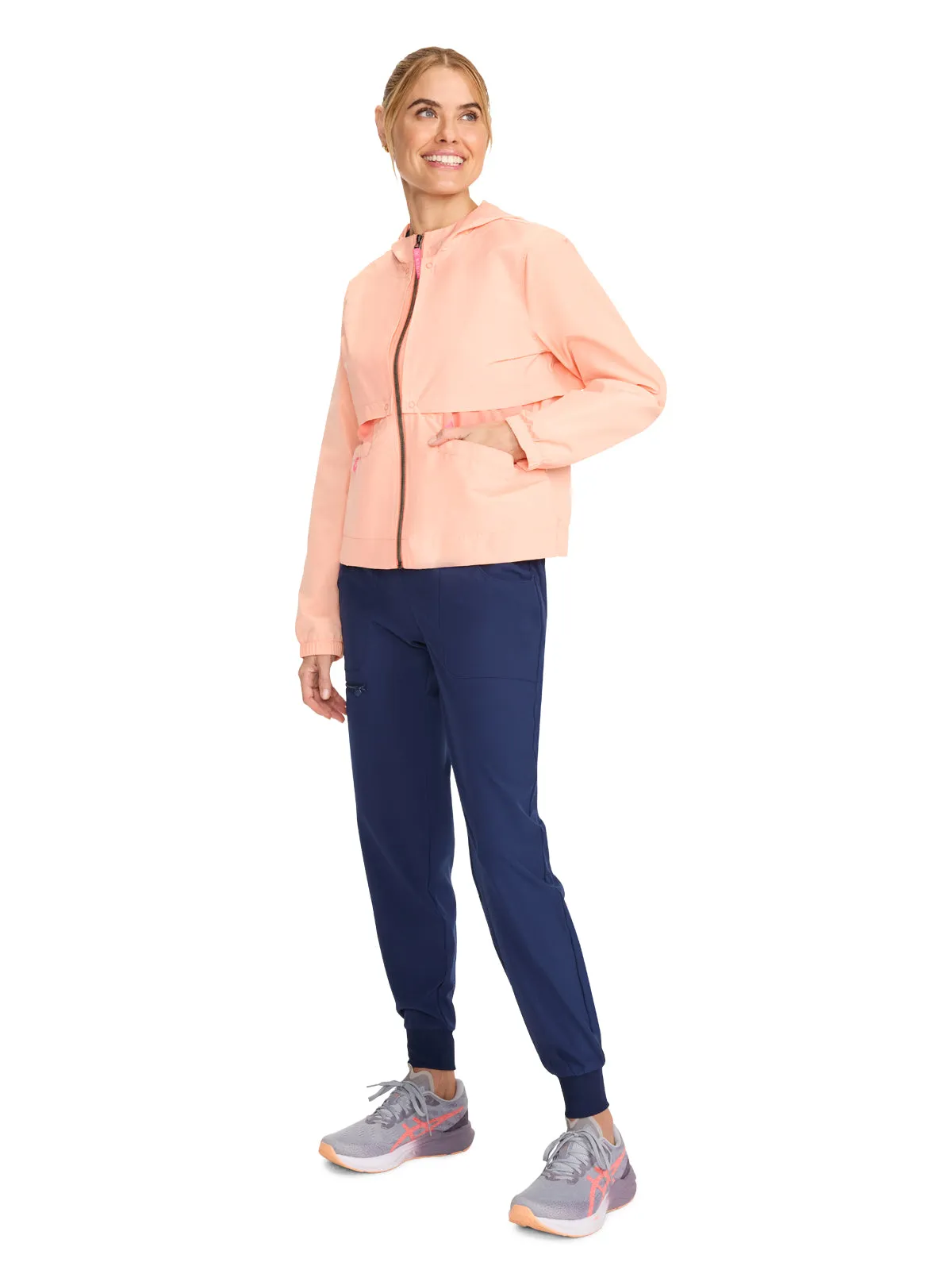 Women's 3-Pocket Convertible Windbreaker Jacket