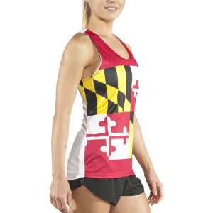 Women's Competitor Lite Interval Singlet - Maryland