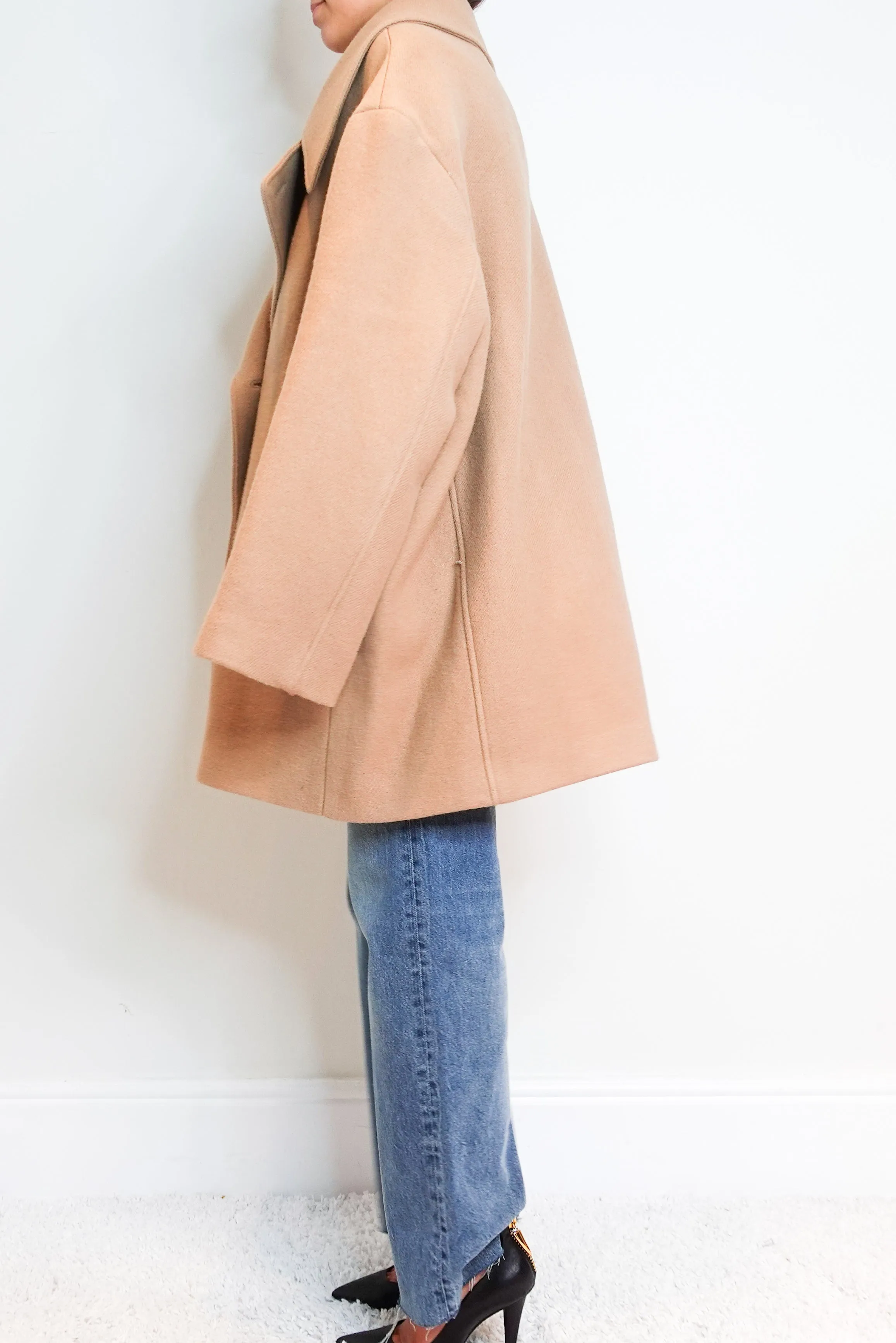 Wool Beige coat RRP £800