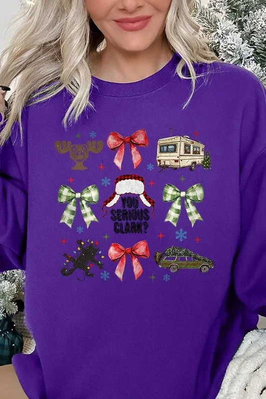 You Serious Clark Graphic Fleece Sweatshirt